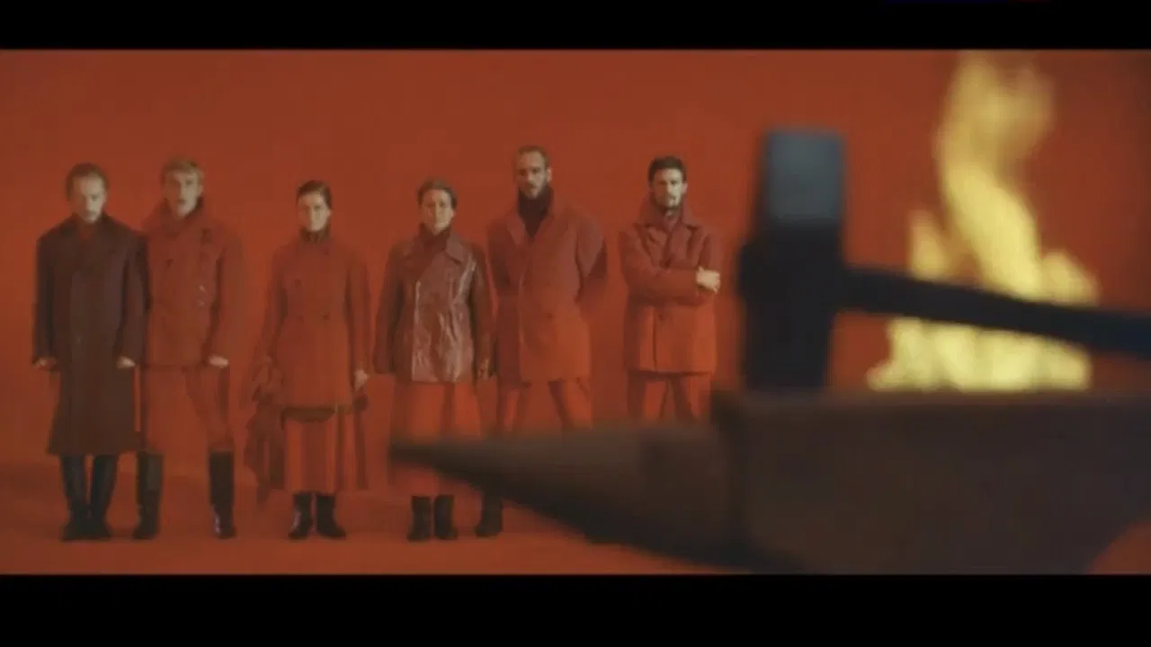 Russian Pioneers backdrop