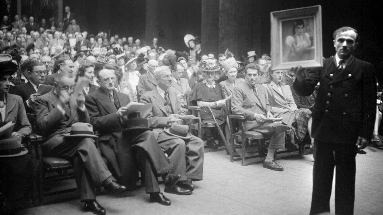 The Art Market during the Nazi Occupation backdrop