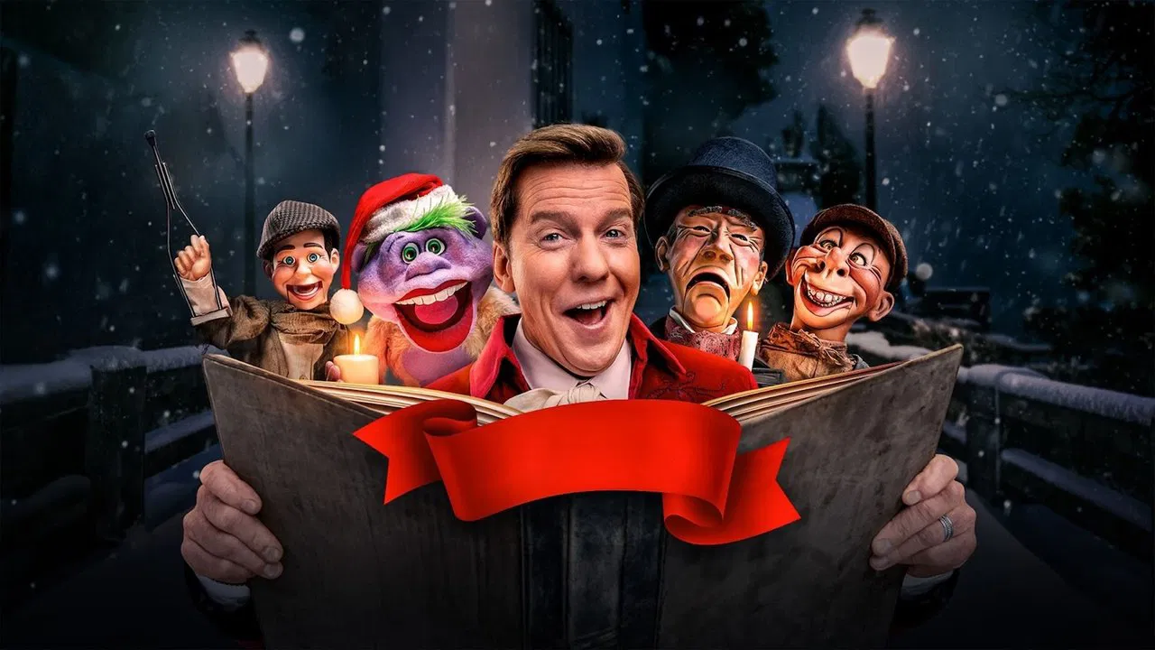 Jeff Dunham's Scrooged-Up Holiday Special backdrop