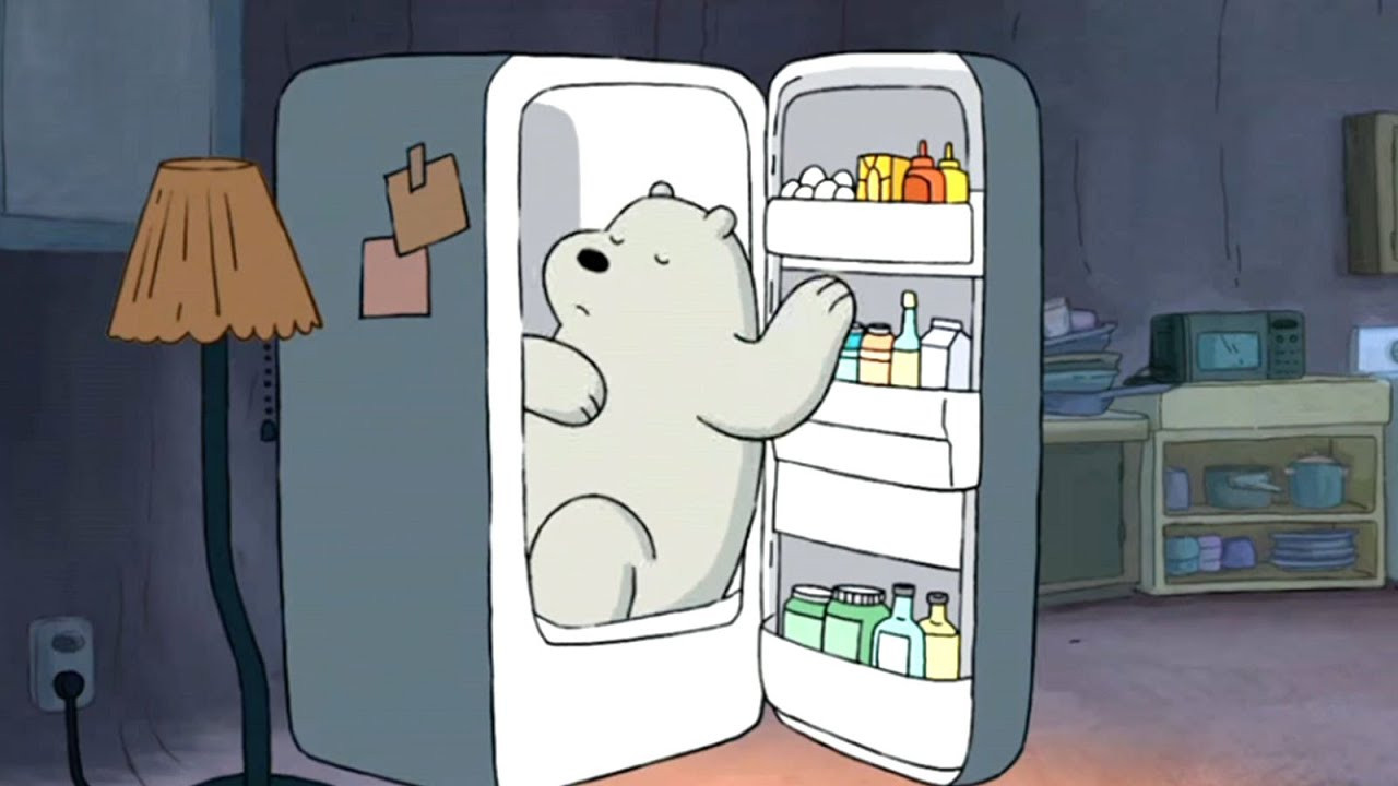 We Bare Bears: Goodnight Ice Bear backdrop