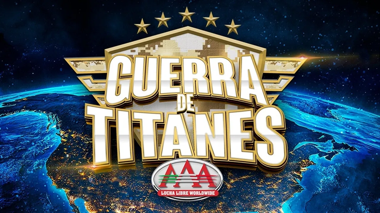 AAA Guerra de Titanes backdrop