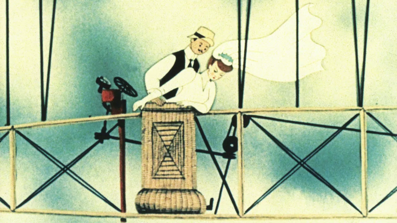 Love and the Zeppelin backdrop