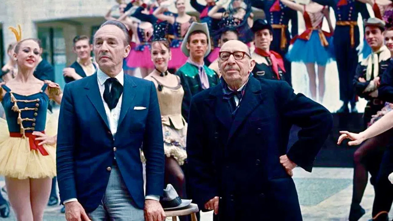 Stravinsky in Hollywood backdrop