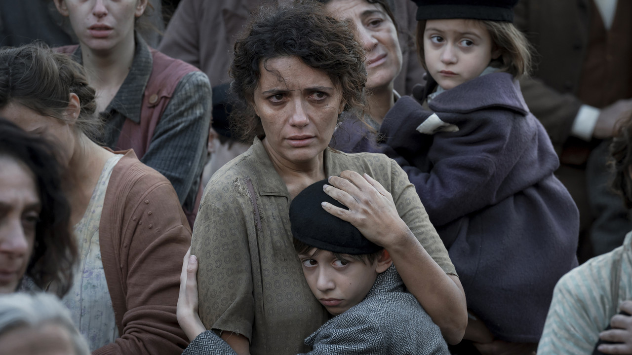 The Children's Train backdrop