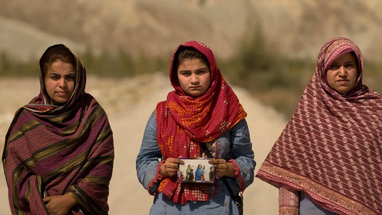 Flying Hands backdrop