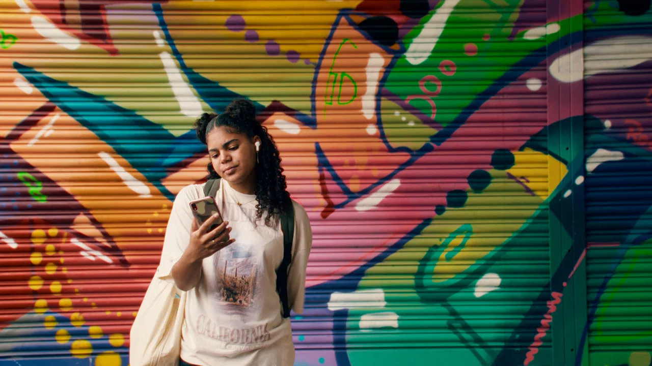 Venny & de Bims backdrop