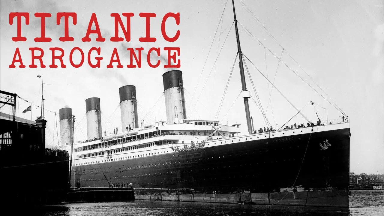 Titanic Arrogance backdrop