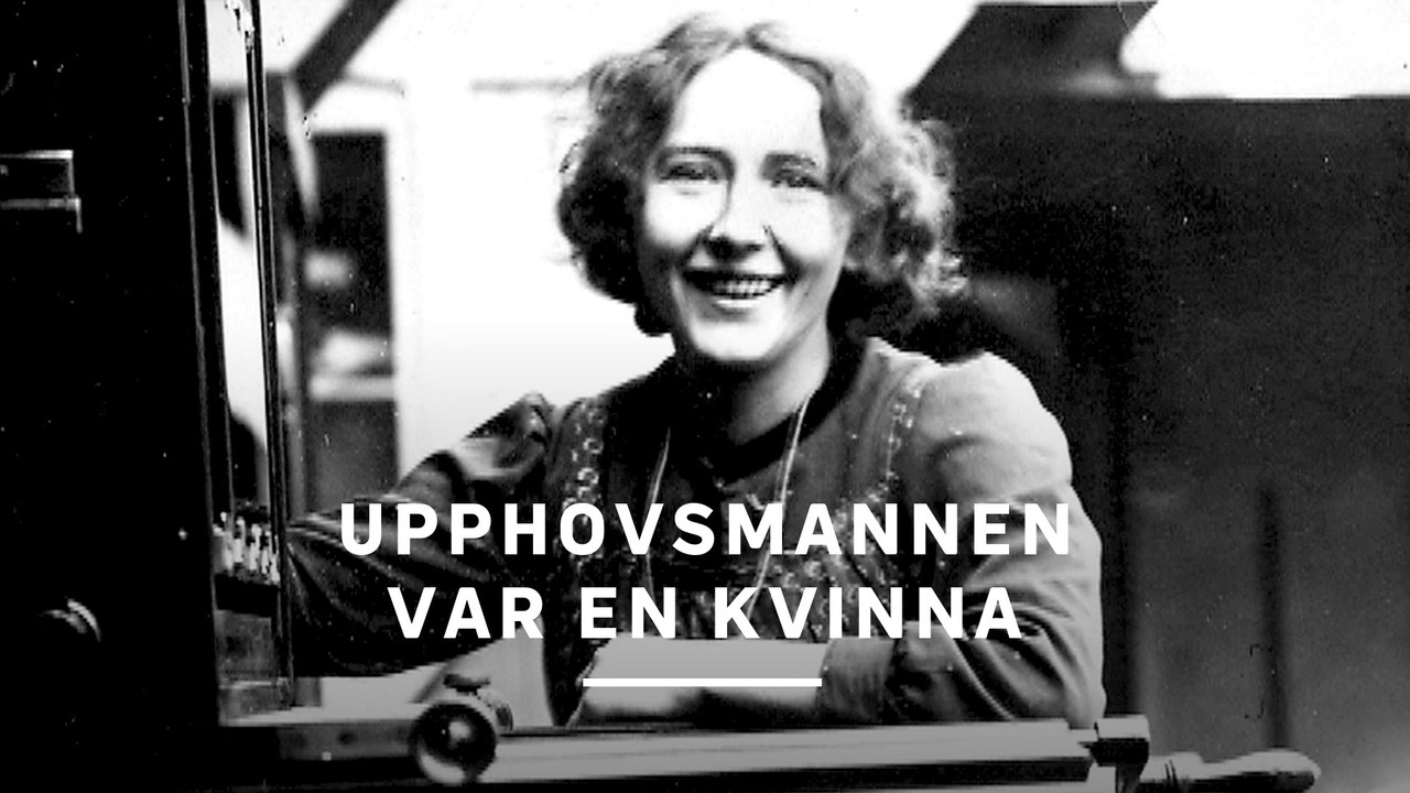 Upphovsmannen var en kvinna backdrop