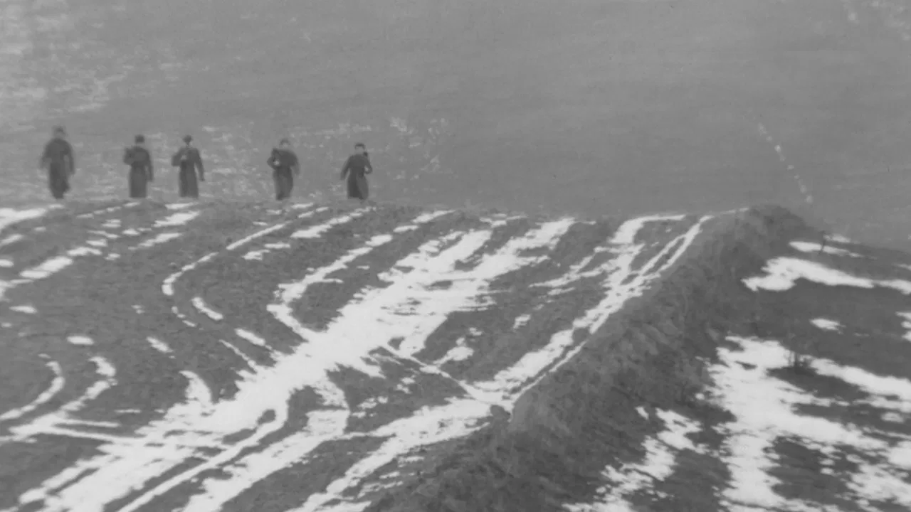 She is waiting for him, she is waiting... backdrop