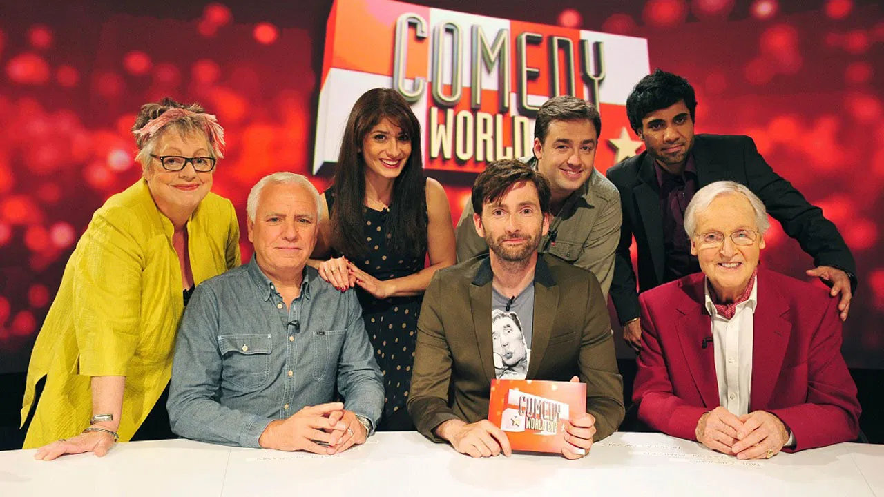 Comedy World Cup backdrop