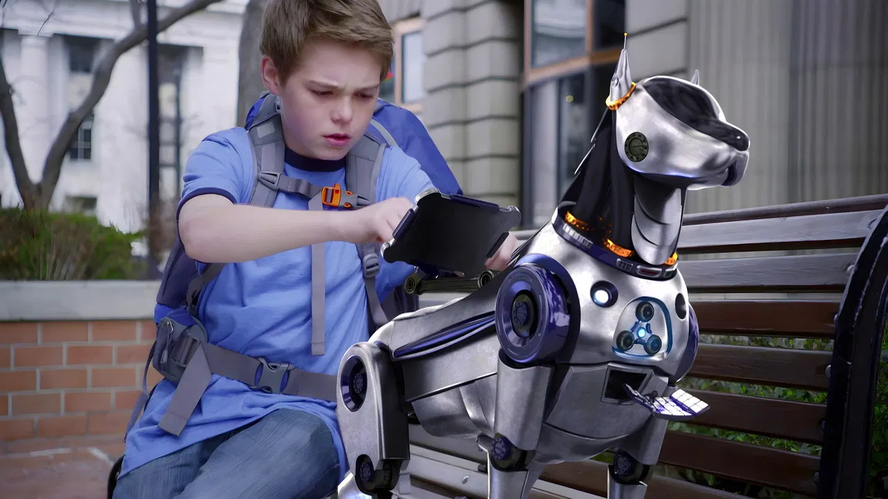 The Adventures of RoboRex backdrop