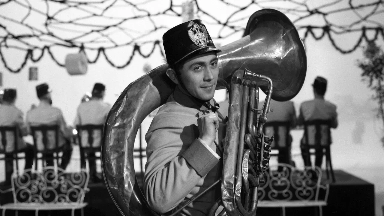 Polka jede do světa backdrop