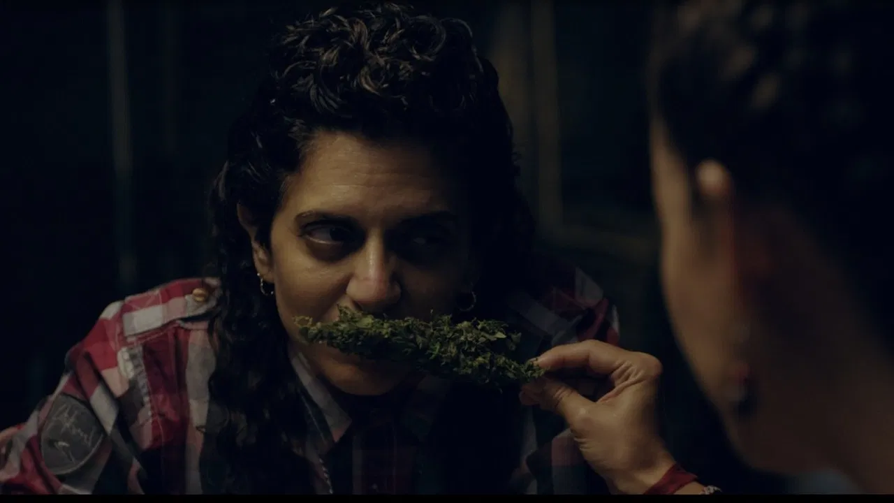 Picando alante backdrop