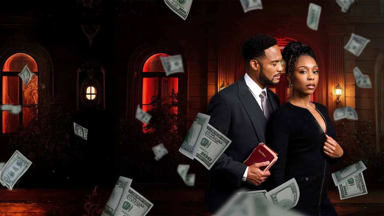 Holy Hustle backdrop