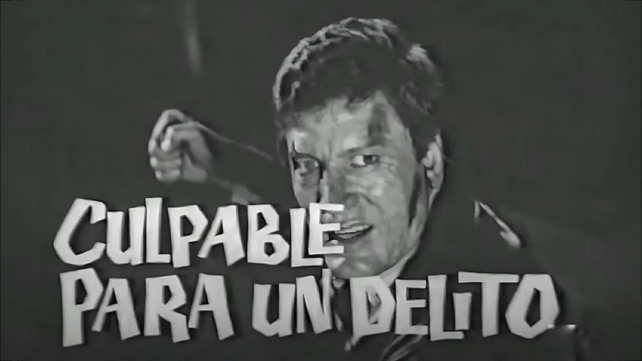 Culpable para un delito backdrop