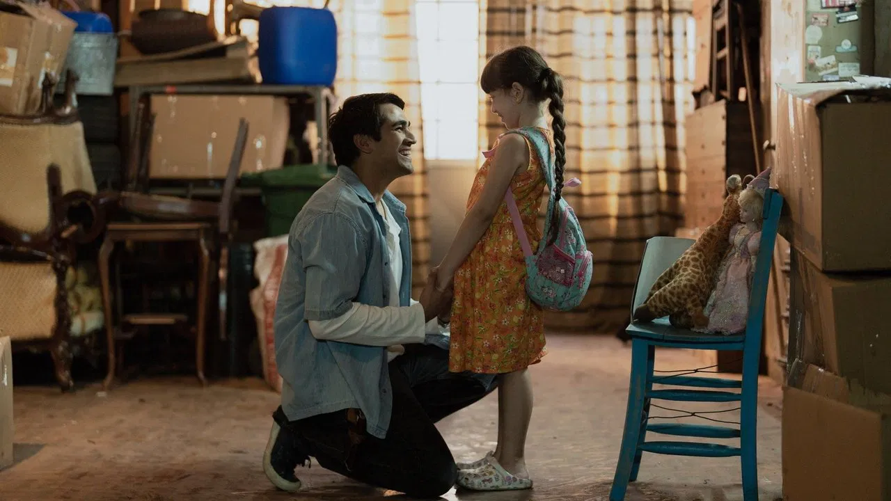 Abandoned Man backdrop