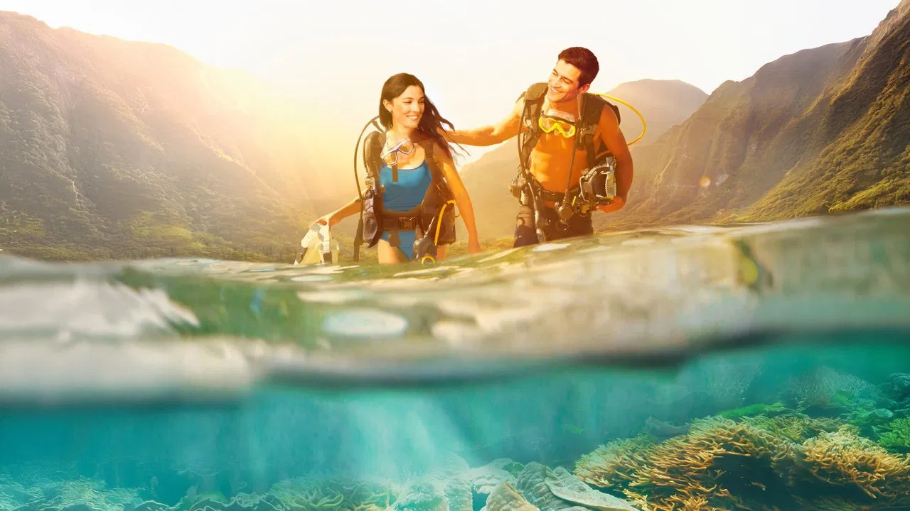 Love in Tahiti backdrop