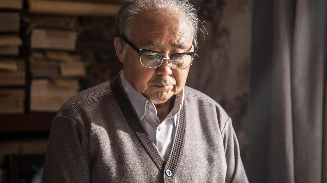 The Calligraphy Master backdrop