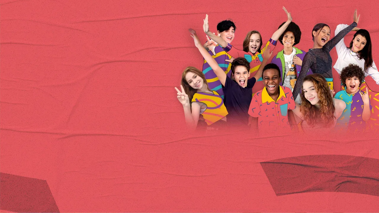 Rolê Gloob backdrop