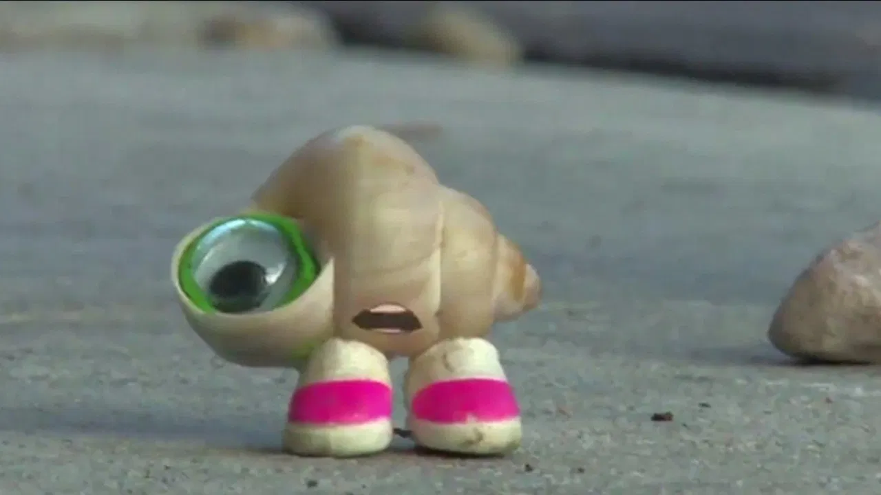 Marcel the Shell with Shoes On backdrop