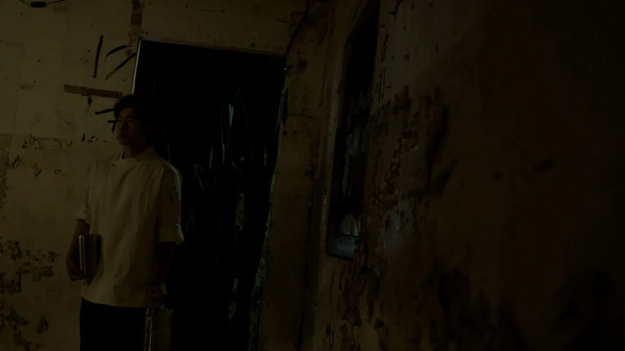 Death of a Chef backdrop