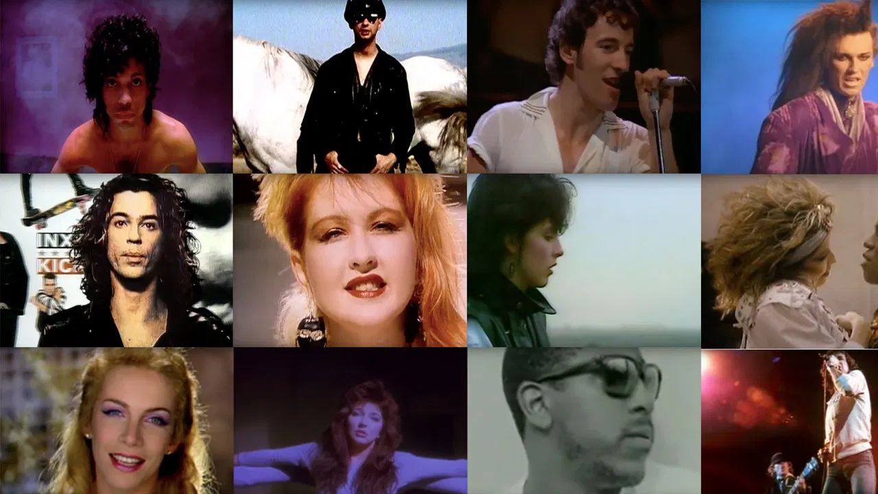 Back to the 80's 1981 backdrop