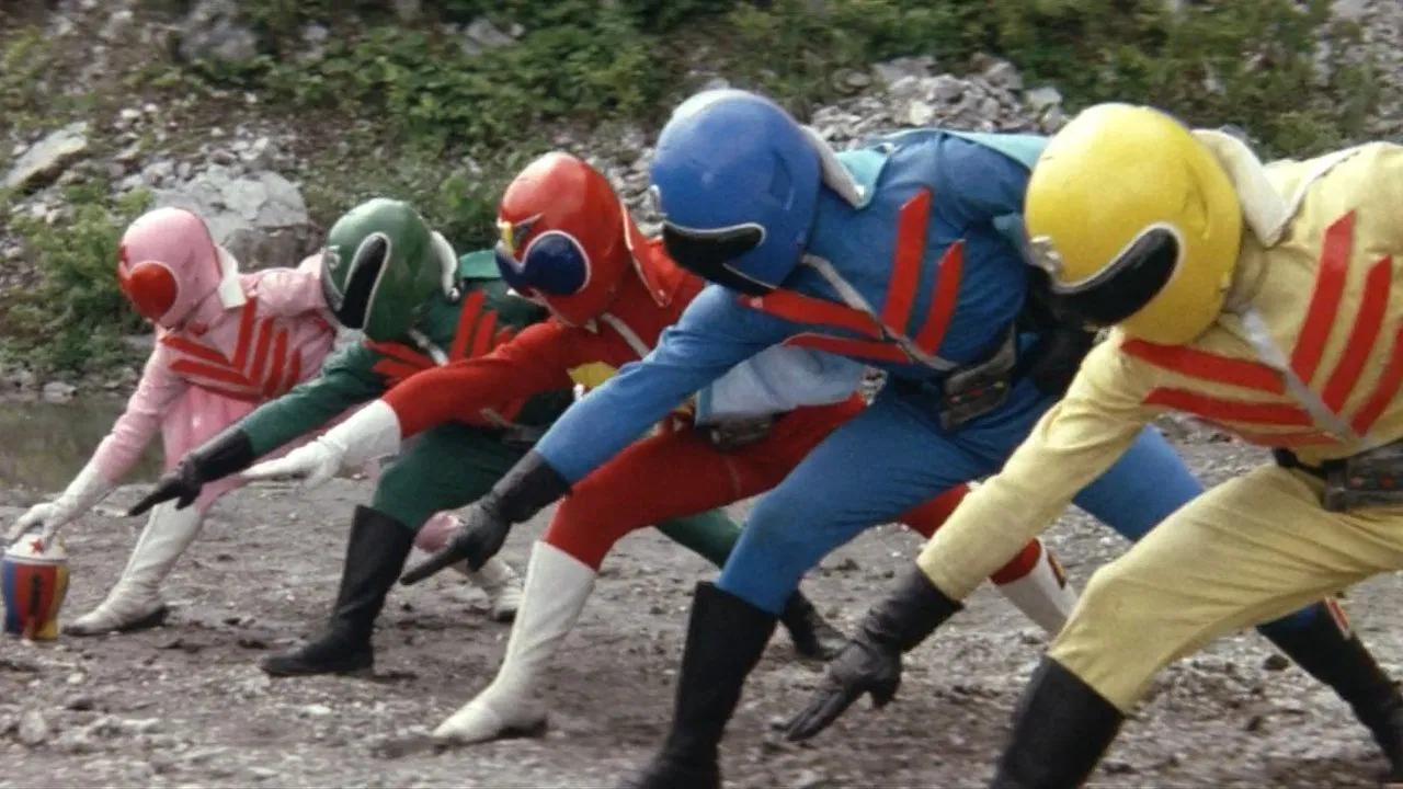 Himitsu Sentai Gorenger: The Bomb Hurricane! backdrop