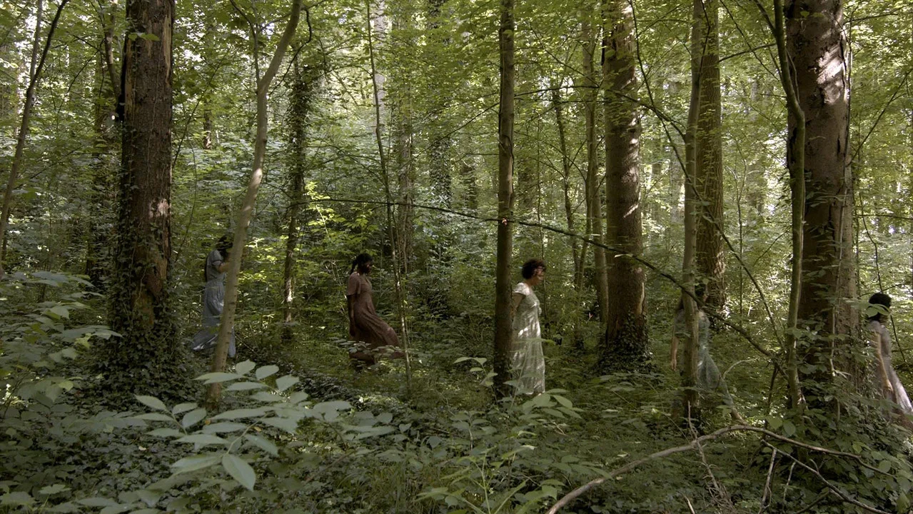 The Melusinas at the Edge of the River backdrop