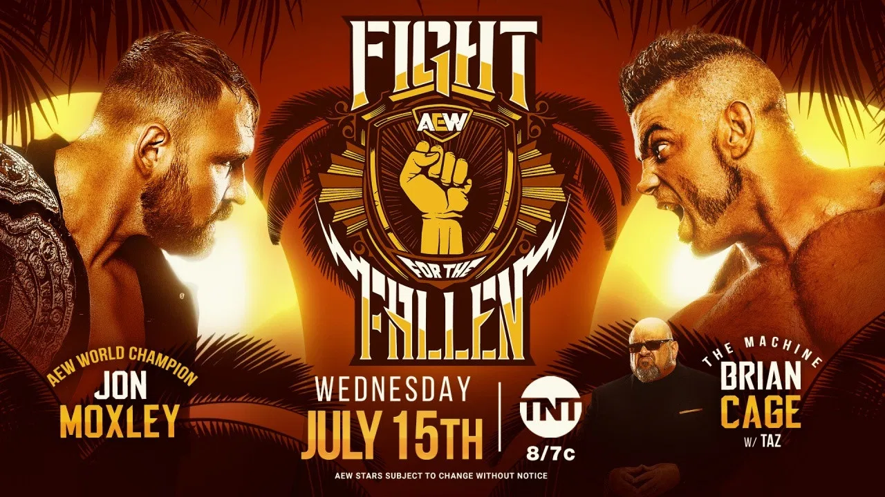AEW Fight for the Fallen backdrop