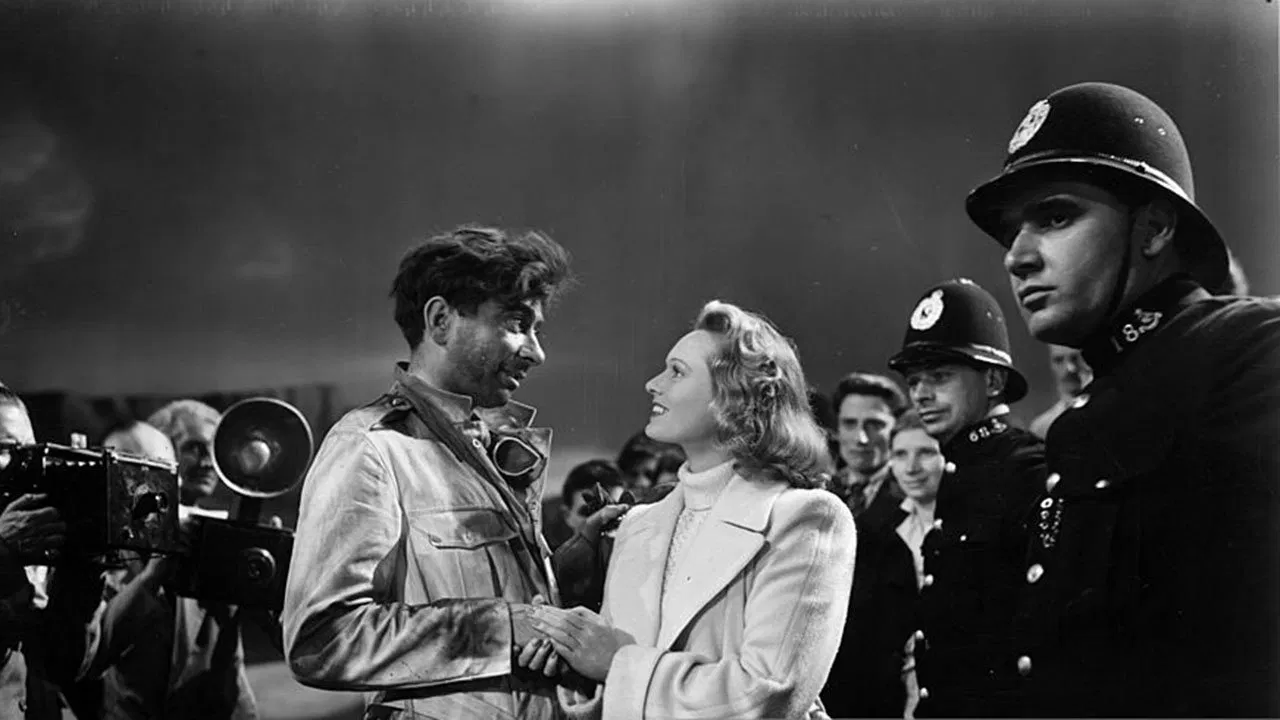 They Flew Alone backdrop