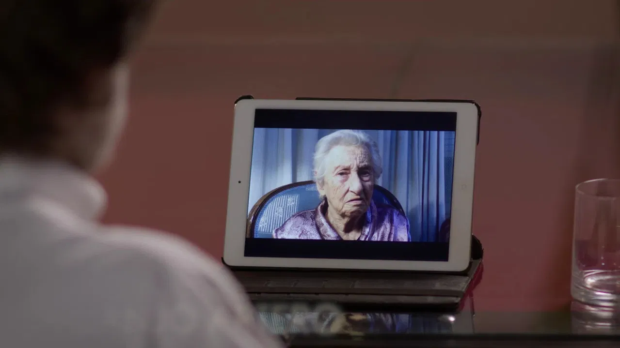 Hello Mother backdrop