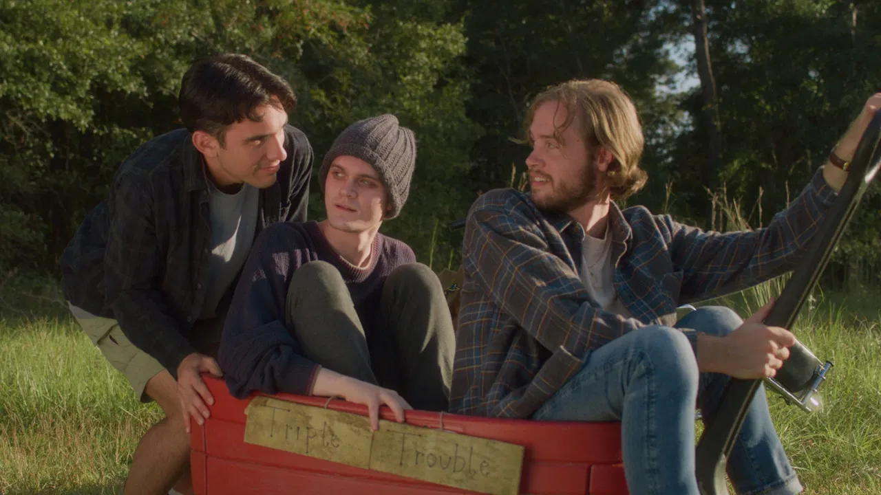 Triple Trouble backdrop