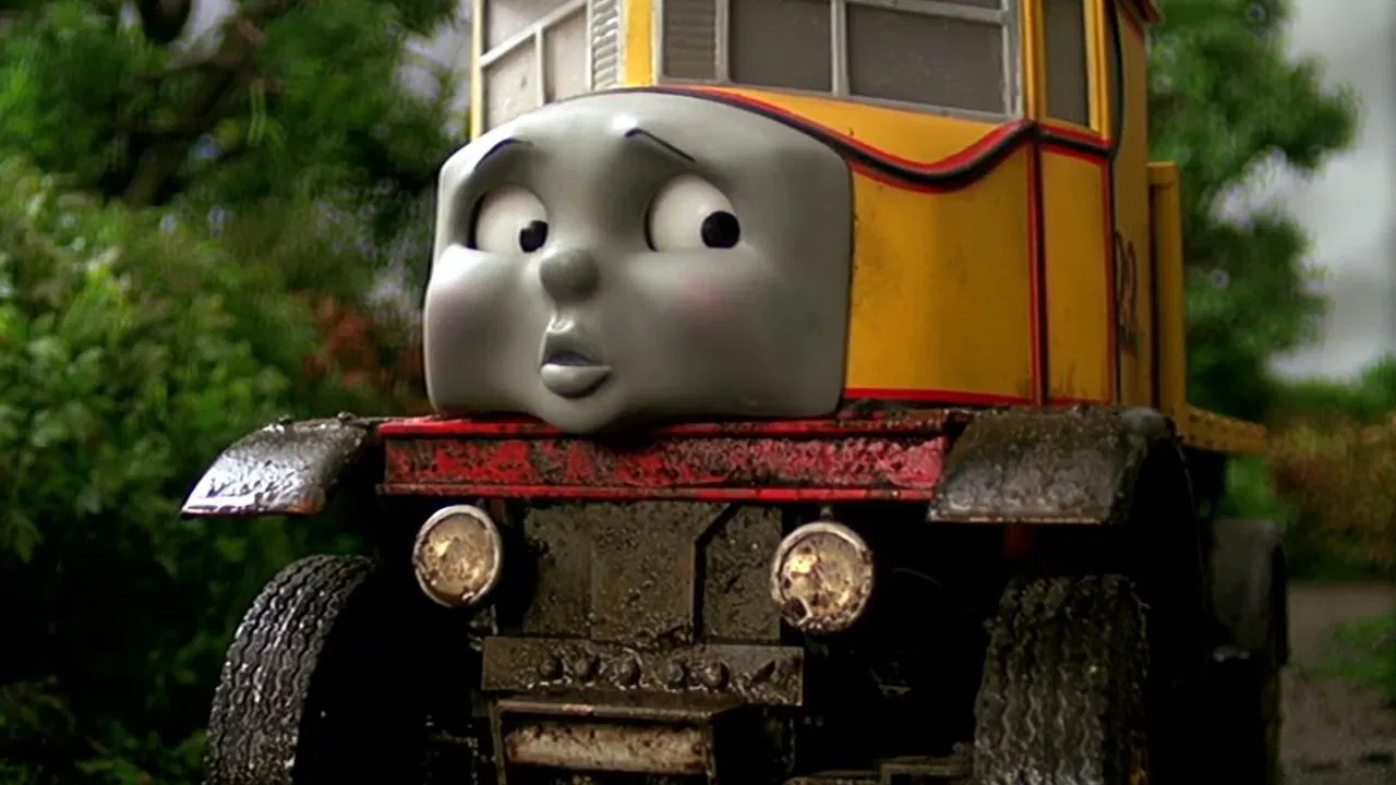 Thomas & Friends: Mud Glorious Mud backdrop