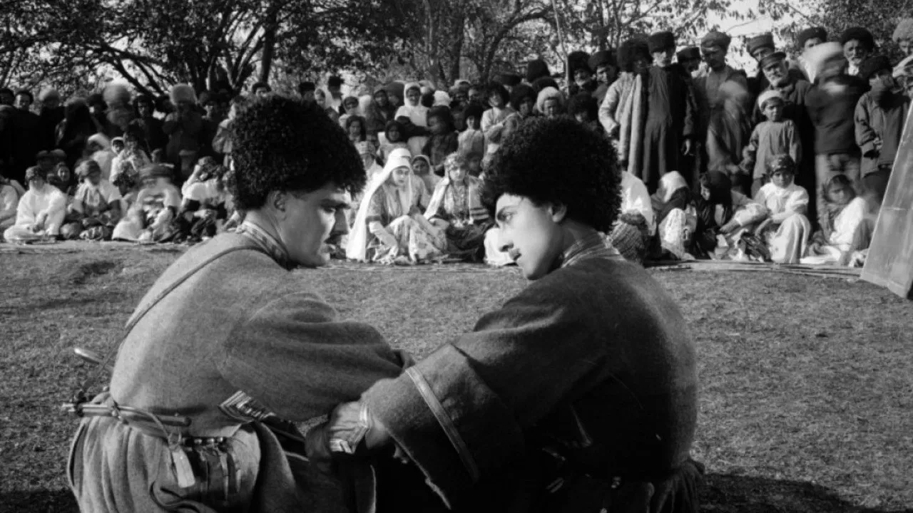 Ibrahim and Goderdzi backdrop