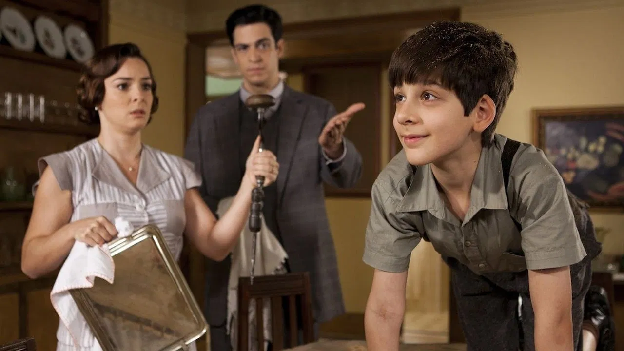 The Boy in the Mirror backdrop