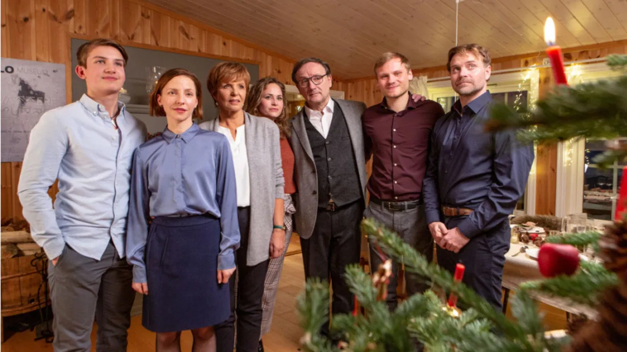 Weihnachten im Schnee backdrop