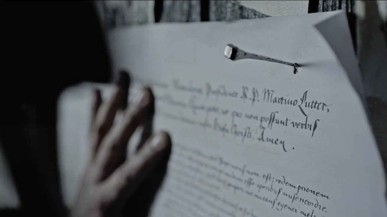 A Return to Grace: Luther's Life and Legacy backdrop