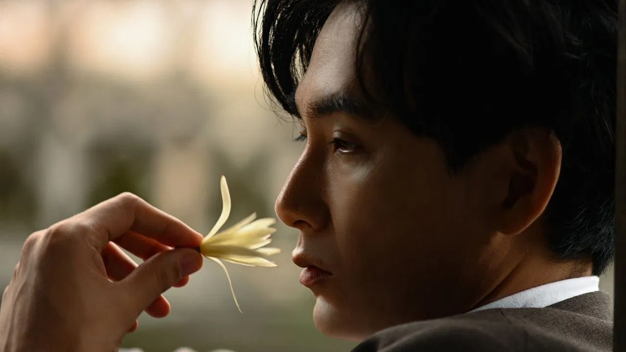 A Stranger in Shanghai backdrop