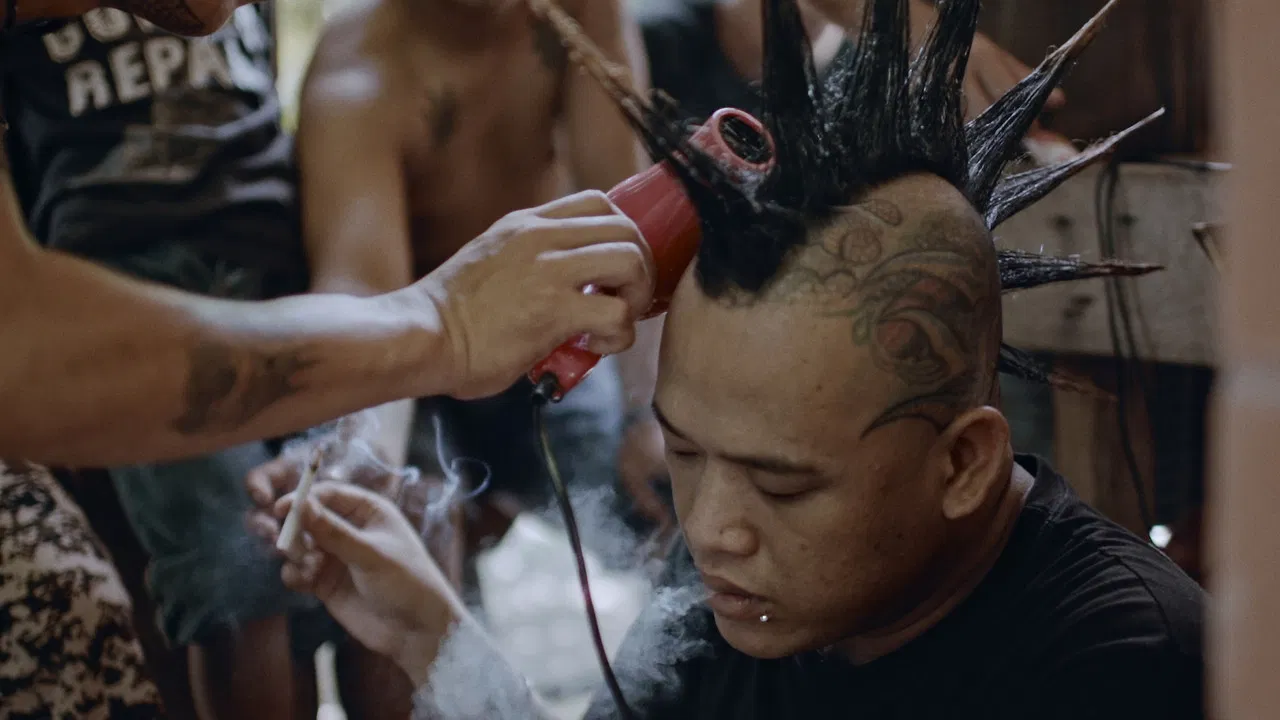 Anarchy in the Philippines backdrop