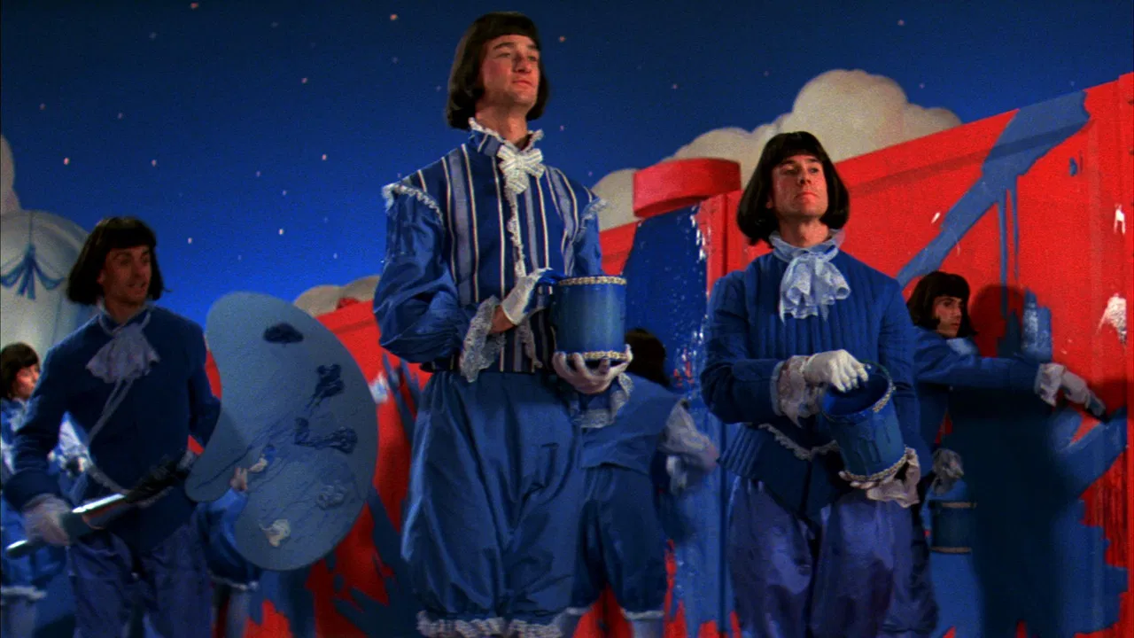 Rainbow War backdrop