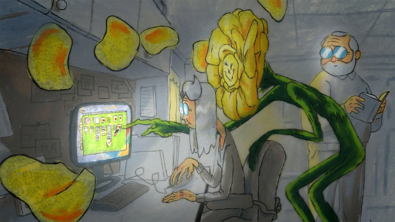 Living With A Visionary backdrop