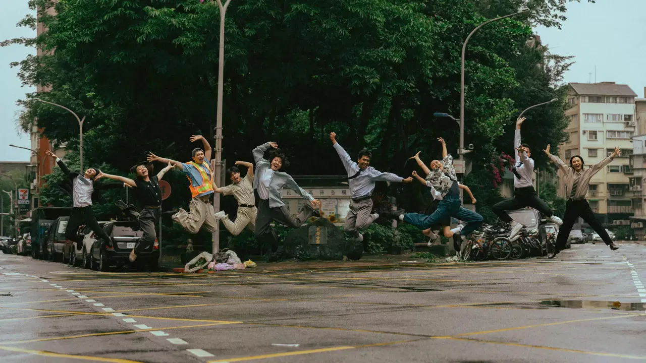 A Holy Shit Day backdrop