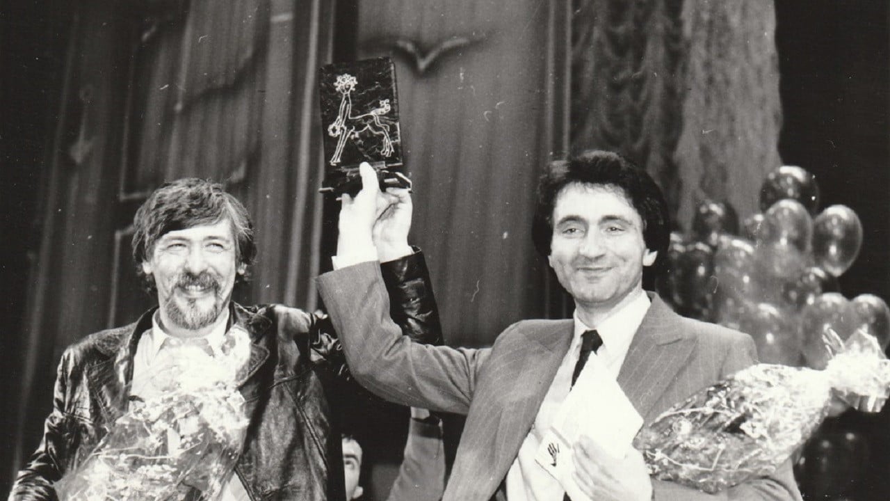 Message to Man backdrop