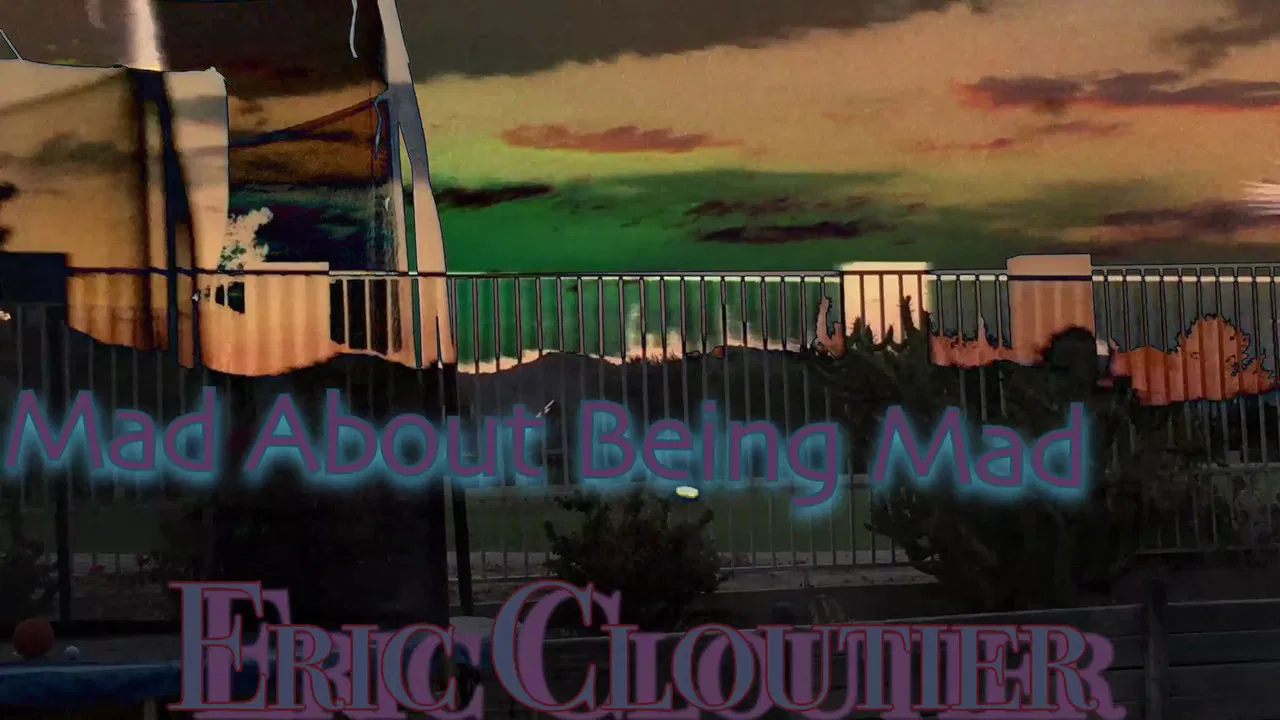 Mad About Being Mad backdrop