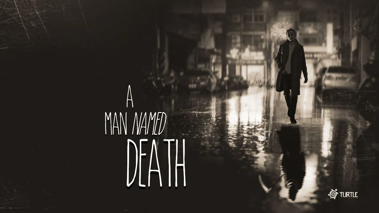 A Man Named Death backdrop