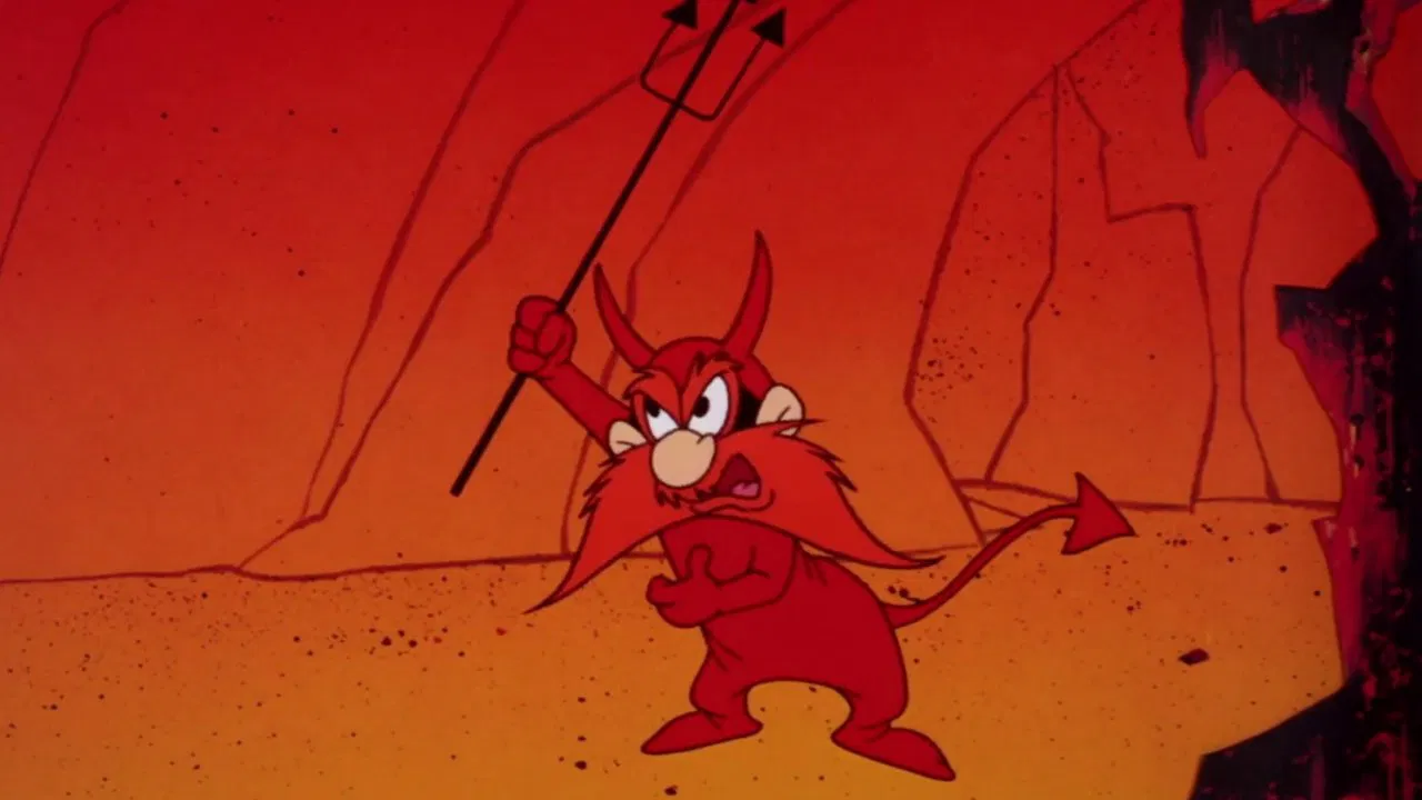 Devil's Feud Cake backdrop