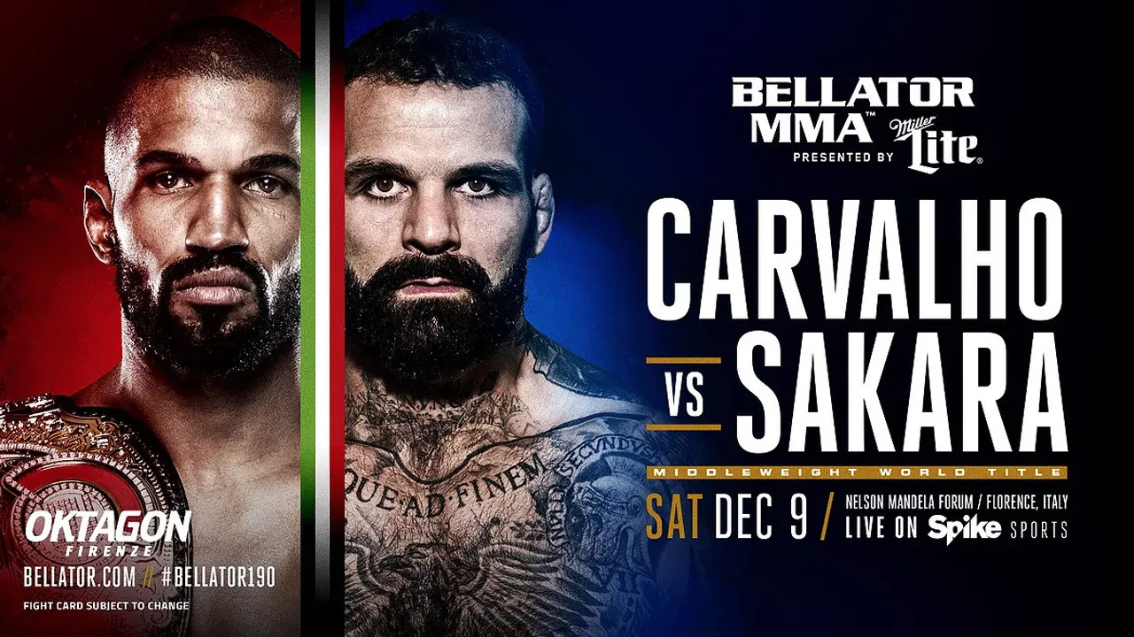Bellator 190: Carvalho vs. Sakara backdrop