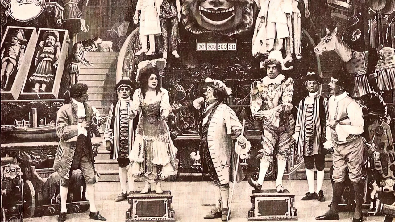 Harlequin's Story backdrop