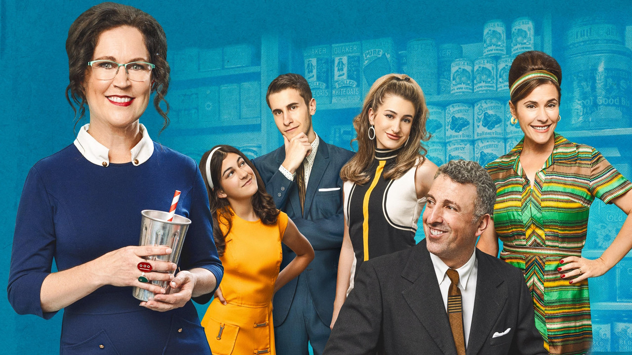 Back in Time for the Corner Shop backdrop