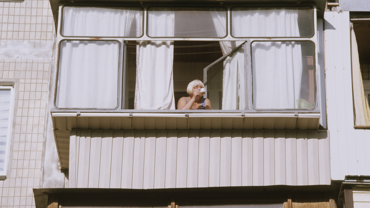 Enter Through The Balcony backdrop